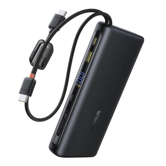 Batteria Esterna Baseus EnerFill FC41, 25000mAh, 145W, QC + PD, 1 x USB-A - 3 x USB-C, Nera E0028H03