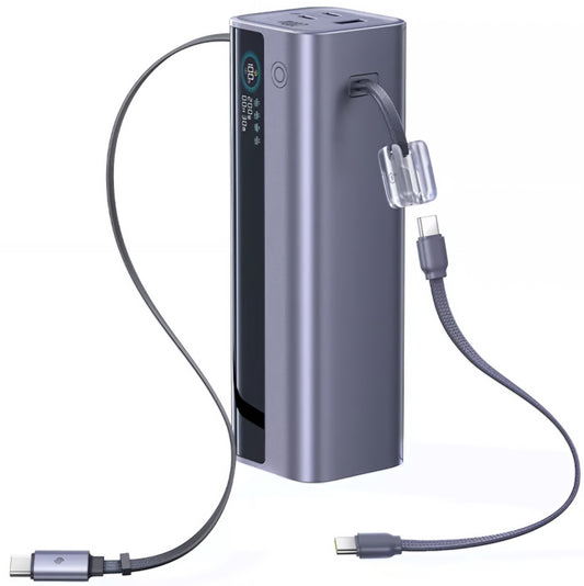 Batteria Esterna Baseus EnerGeek GR11, 25000mAh, 200W, QC + PD, 1 x USB-A - 3 x USB-C, Grigio E0028Q00