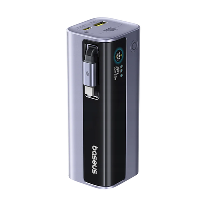 Batteria Esterna Baseus EnerGeek GR11, 10000mAh, 100W, QC + PD, 1 x USB-A - 2 x USB-C, Grigio E0027A01
