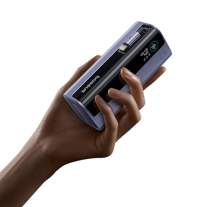 Batteria Esterna Baseus EnerGeek GR11, 10000mAh, 100W, QC + PD, 1 x USB-A - 2 x USB-C, Grigio E0027A01
