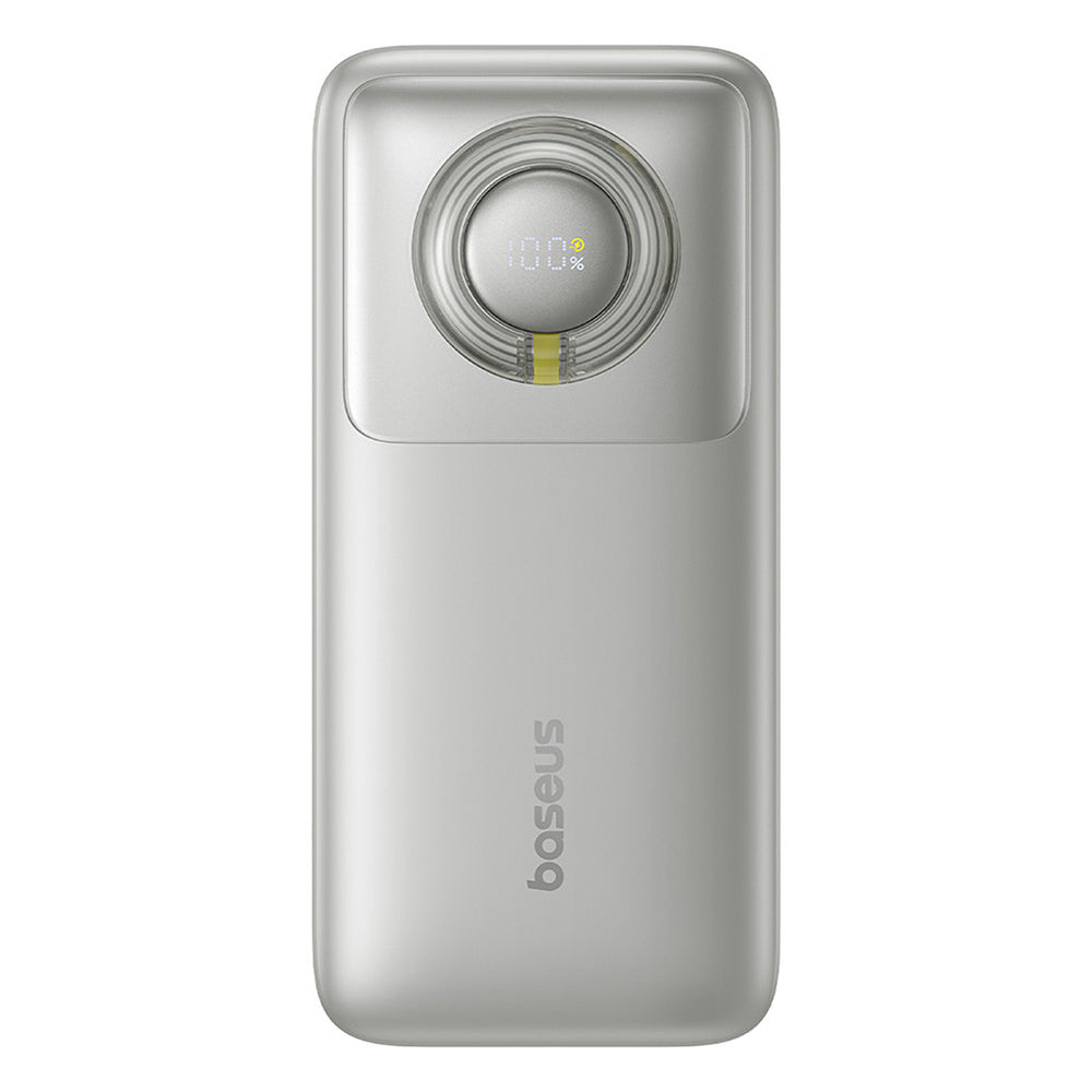 Baseus Free2Pull External Battery, 20000mAh, 65W, PD, 2 x USB-C, Gray P10073700843-00