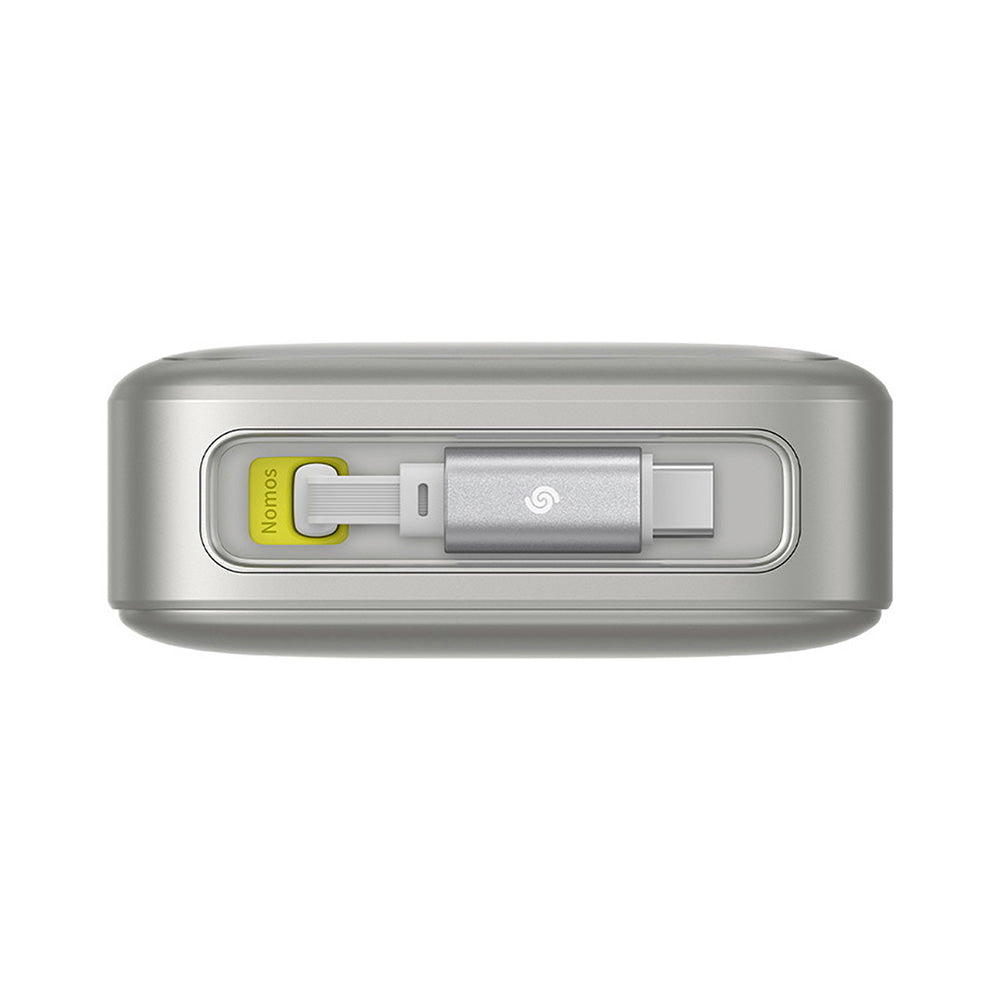 Baseus Free2Pull External Battery, 20000mAh, 65W, PD, 2 x USB-C, Gray P10073700843-00