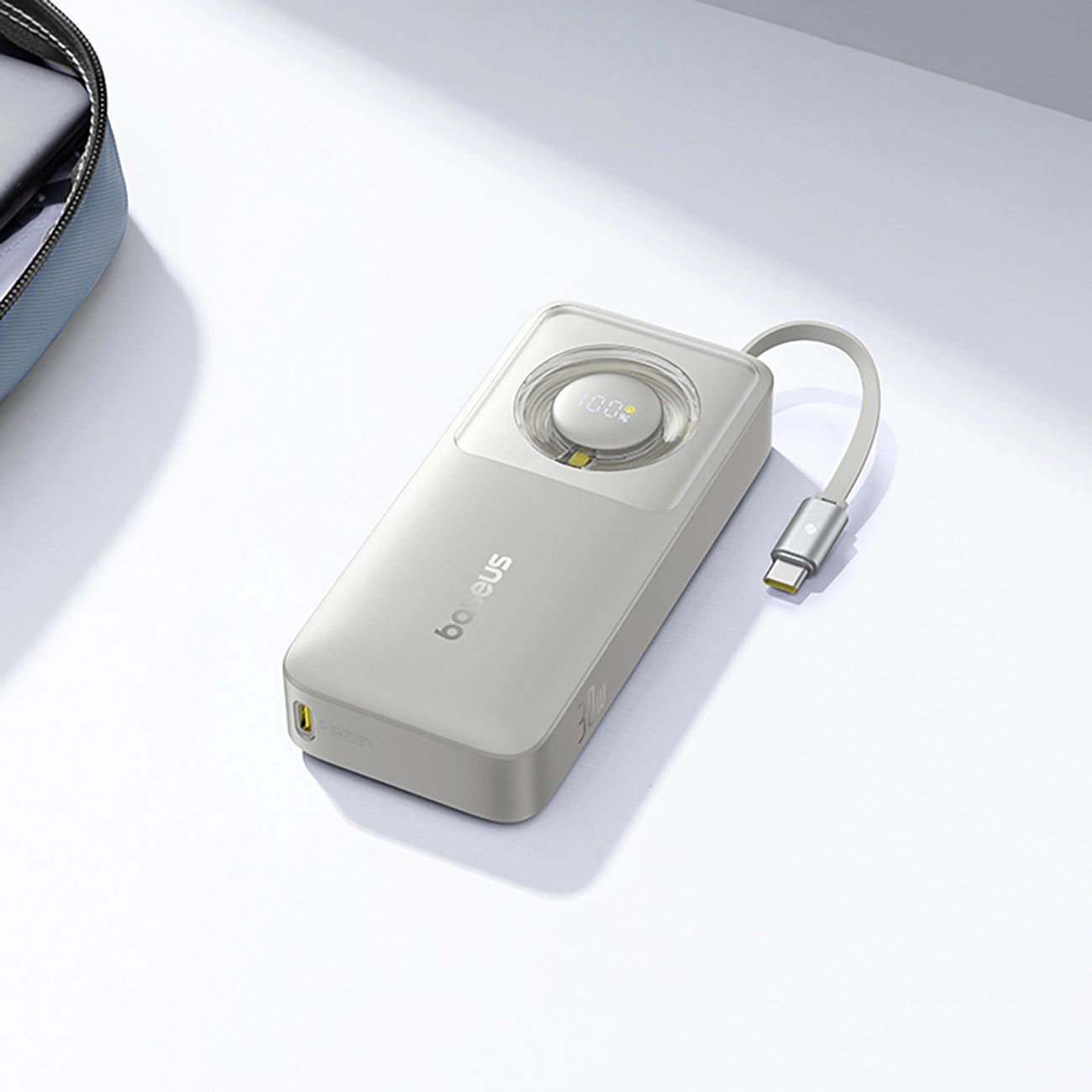 Batteria Esterna Baseus OS Free2Pull, 10000mAh, 30W, PD, 2 x USB-C, Grigio P10073701843-00