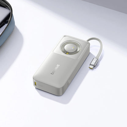Batteria Esterna Baseus OS Free2Pull, 10000mAh, 30W, PD, 2 x USB-C, Grigio P10073701843-00