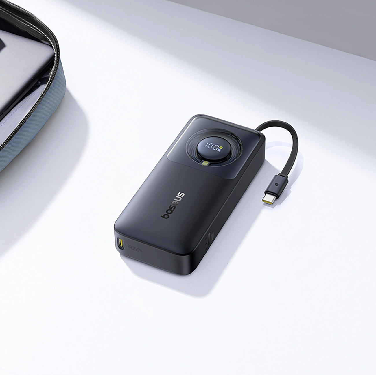 Batteria Esterna Baseus OS Free2Pull, 10000mAh, 30W, PD, 2 x USB-C, Nera P10073701123-00