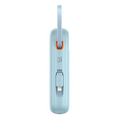 Batteria Esterna Baseus Qpow Pro+, 10000mAh, 22.5W, QC + PD, 1 x Lightning - 1 x USB-A - 2 x USB-C, Blu P10055003313-00