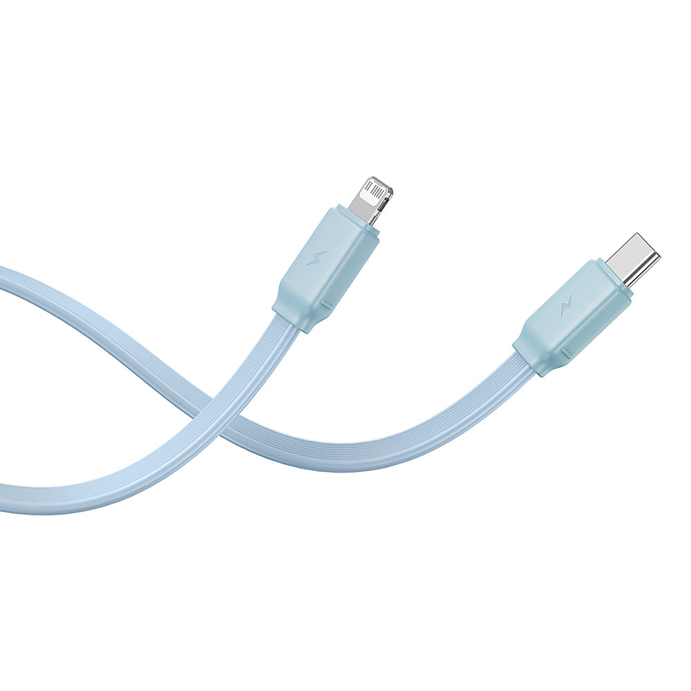 Batteria Esterna Baseus Qpow Pro+, 20000mAh, 22.5W, QC + PD, 1 x Lightning - 1 x USB-A - 2 x USB-C, Blu P10055002313-00