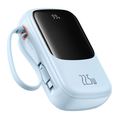 Batteria Esterna Baseus Qpow Pro+, 20000mAh, 22.5W, QC + PD, 1 x USB-A - 2 x USB-C, Blu P10067103313-00