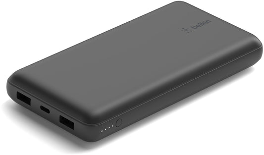 Batteria Esterna Belkin BoostCharge Pro, 20000mAh, 15W, 1 x USB-C - 2 x USB-A, Nera BPB012btBK
