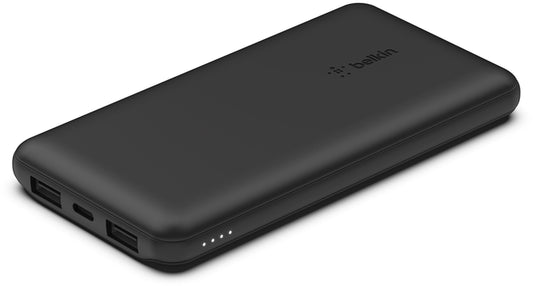 Batteria Esterna Belkin BoostCharge, 10000mAh, 15W, 1 x USB-C - 2 x USB-A, Nera BPB011btBK