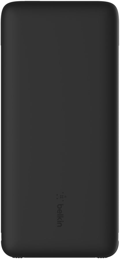 Batteria Esterna Belkin BoostCharge Plus, 10000mAh, 23W, QC + PD, 1 x Lightning - 2 x USB-C, Nera BPB006btBLK