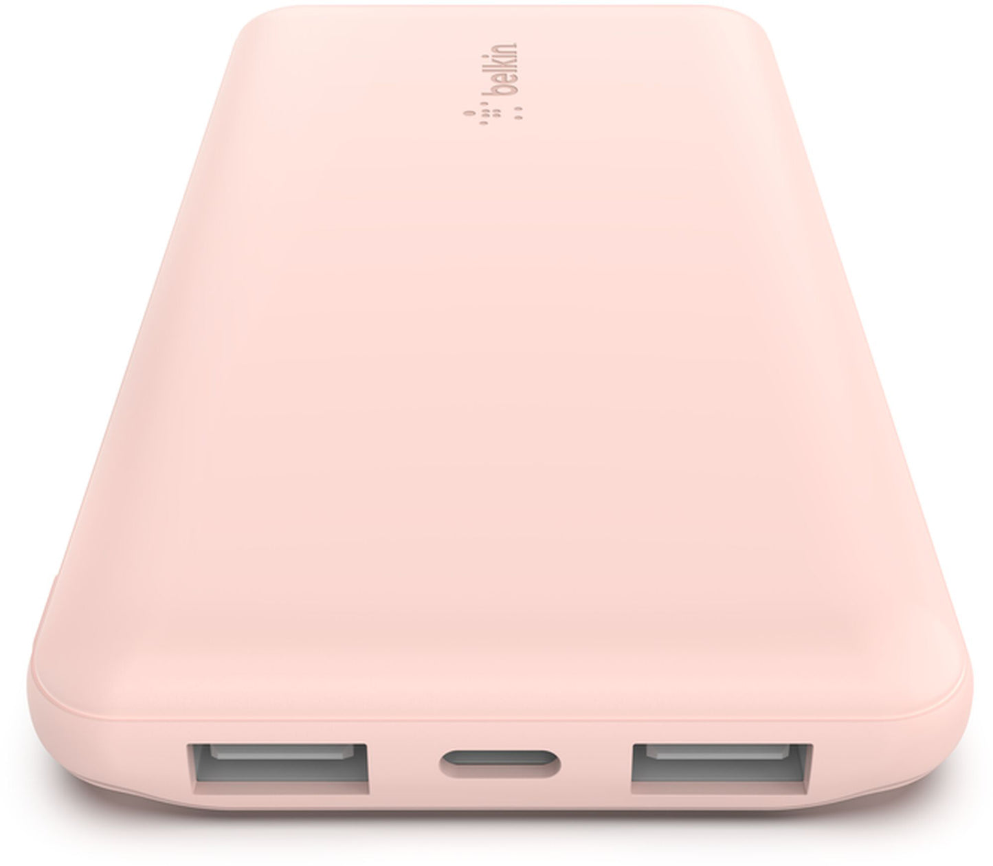 Batteria Esterna Belkin BoostCharge, 10000mAh, 15W, 1 x USB-C - 2 x USB-A, Rosa BPB011btRG