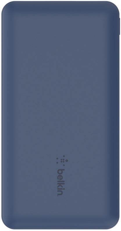Batteria Esterna Belkin BoostCharge, 10000mAh, 15W, 1 x USB-C - 2 x USB-A, Blu Navy BPB011btBL