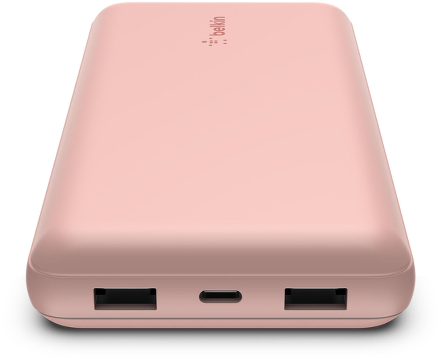Batteria Esterna Belkin BoostCharge, 20000mAh, 15W, 1 x USB-C - 2 x USB-A, Rosa Dorato BPB012btRG