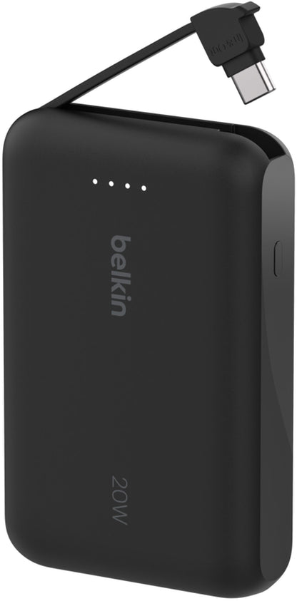 Batteria Esterna Belkin BoostCharge, 10000mAh, 20W, PD, 2 x USB-C, Nera BPB021hqBK