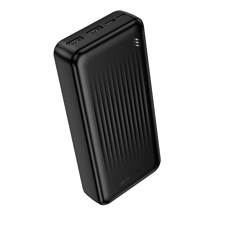 Batteria Esterna Borofone BJ78A Clever, 20000mAh, 10W, 2 x USB-A, Nera