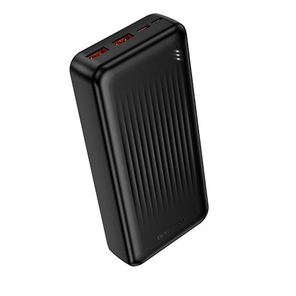 Batteria Esterna Borofone BJ80A Clever, 20000mAh, 22.5W, QC + PD, 1 x USB-C - 2 x USB-A, Nera