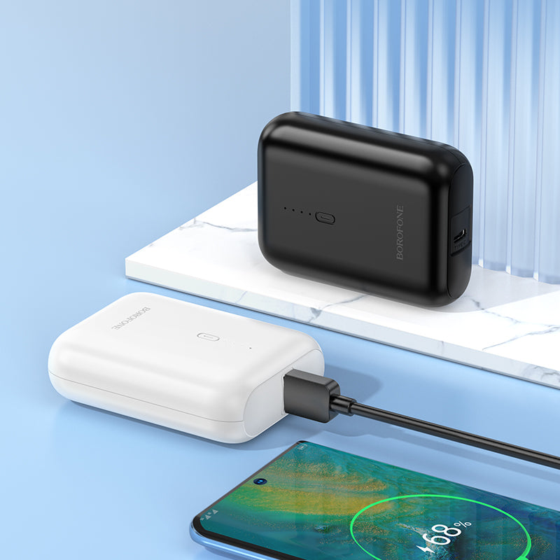 Batteria Esterna Borofone BJ81 Stability, 5000mAh, 10W, 1 x USB-A, Nera