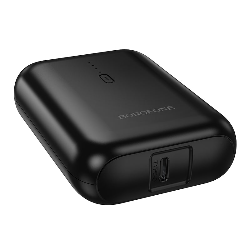 Batteria Esterna Borofone BJ81 Stability, 5000mAh, 10W, 1 x USB-A, Nera