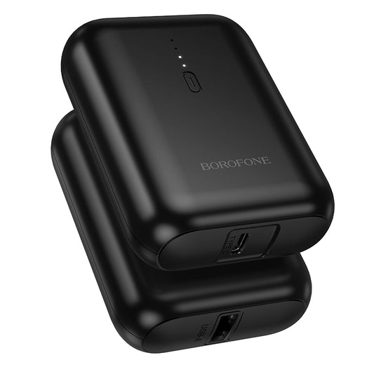 Batteria Esterna Borofone BJ81 Stability, 5000mAh, 10W, 1 x USB-A, Nera