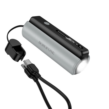 Batteria Esterna Borofone BJ87 Star, 5000mAh, 10W, 1 x USB-C, Grigio