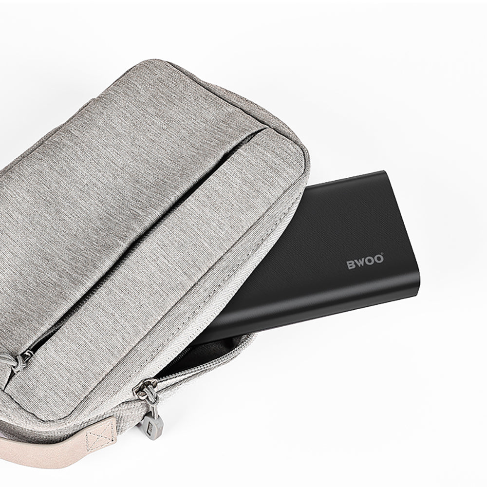 Batteria Esterna BWOO BO-P44, 20000mAh, 22.5W, QC + PD, 1 x USB-C - 2 x USB-A, Nera