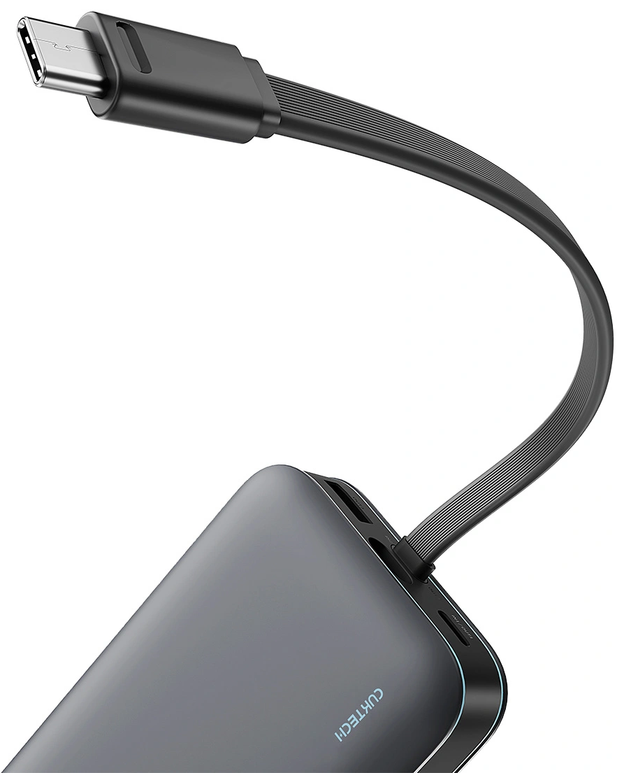 Batteria Esterna Cuktech LPB200N, 20000mAh, 40W, QC + PD, 1 x USB-A - 2 x USB-C, Nera