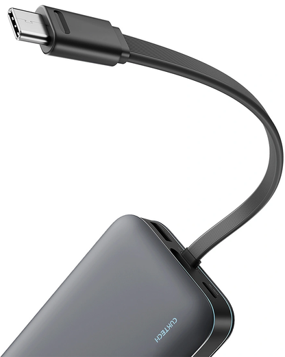 Batteria Esterna Cuktech LPB200N, 20000mAh, 40W, QC + PD, 1 x USB-A - 2 x USB-C, Nera