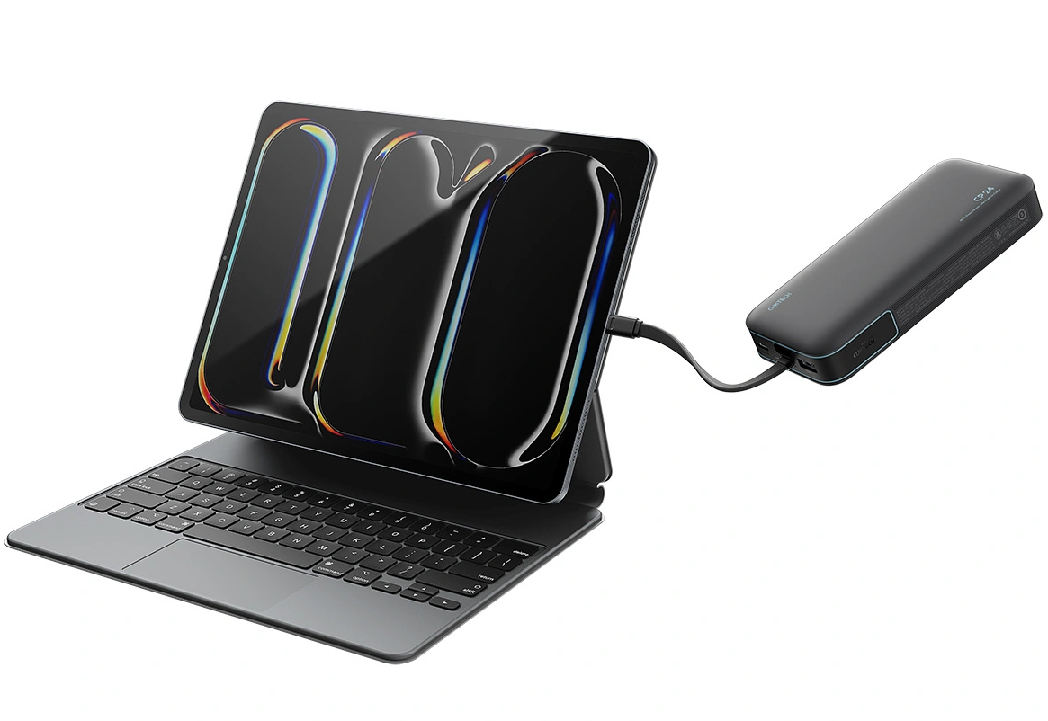 Batteria Esterna Cuktech LPB200N, 20000mAh, 40W, QC + PD, 1 x USB-A - 2 x USB-C, Nera