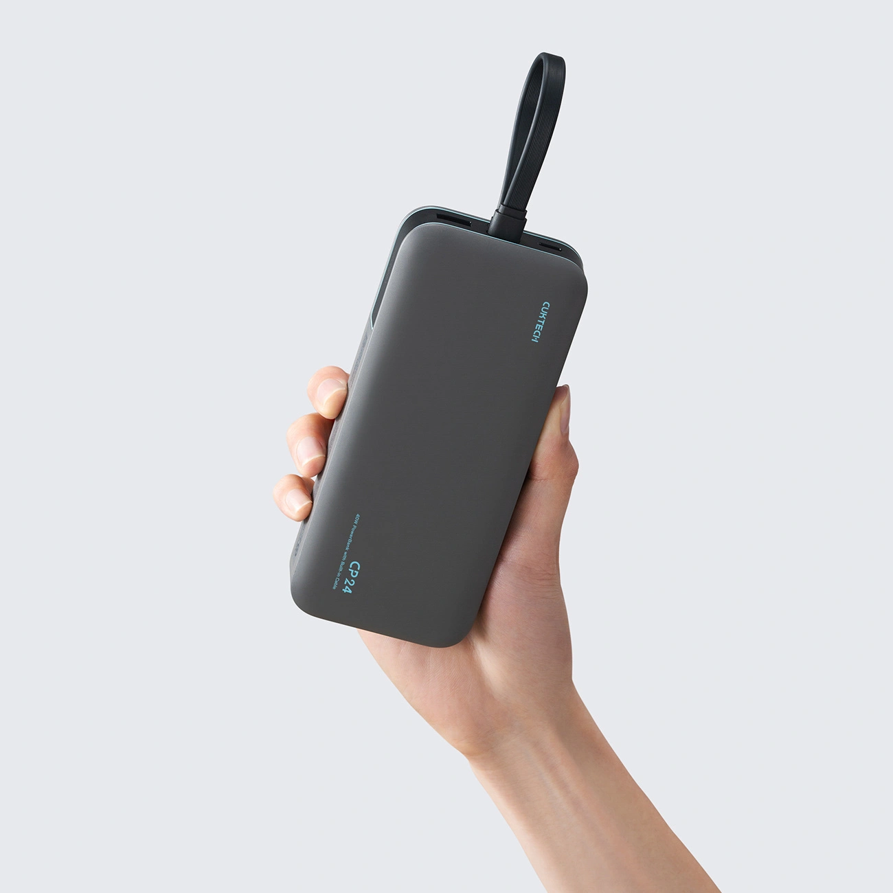 Batteria Esterna Cuktech LPB200N, 20000mAh, 40W, QC + PD, 1 x USB-A - 2 x USB-C, Nera