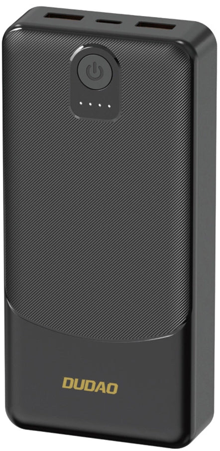 Batteria Esterna Dudao K10, 10000mAh, 12W, 2 x USB-A, Nera