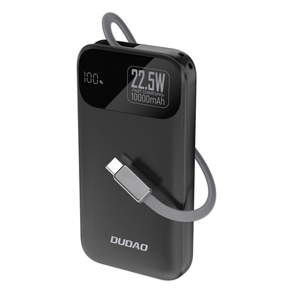 Batteria Esterna Dudao K31, 10000mAh, 22.5W, PD, 2 x USB-C, Nera