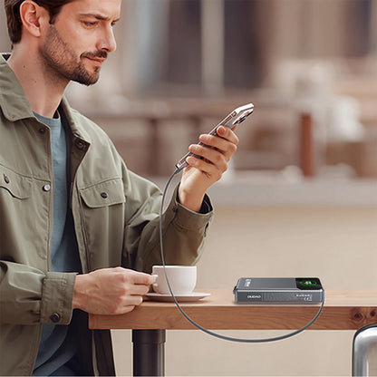 Batteria Esterna Dudao K31 Pro, 20000mAh, 45W, QC + PD, 1 x USB-A - 2 x USB-C, Grigio