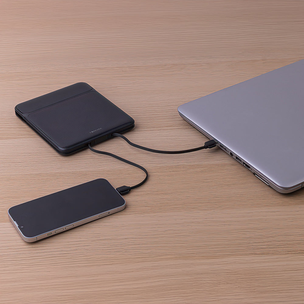 Forever TB-200 Batteria esterna, 20000mAh, 100W, QC + PD, 1 x Lightning - 2 x USB-C - 2 x USB-A, Nero