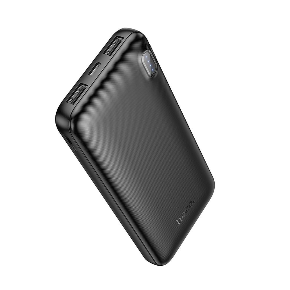 Batteria Esterna HOCO J128, 10000mAh, 10W, 2 x USB-A, Nera