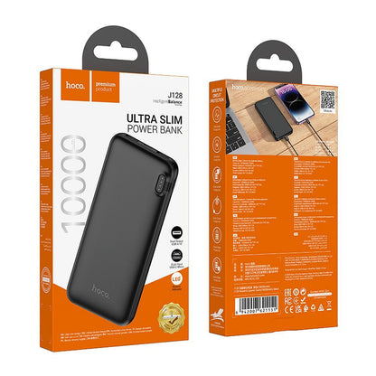 Batteria Esterna HOCO J128, 10000mAh, 10W, 2 x USB-A, Nera