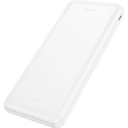 Batteria Esterna HOCO J153 Stability, 10000mAh, 10W, 2 x USB-A, Bianca