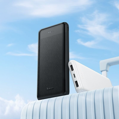 Batteria Esterna HOCO J153 Stability, 10000mAh, 10W, 2 x USB-A, Nera