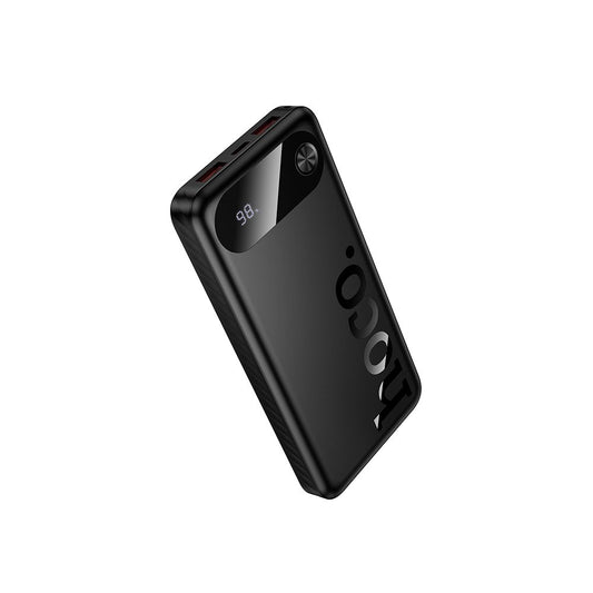 Batteria Esterna HOCO J154, 10000mAh, 22.5W, QC + PD, 1 x USB-C - 2 x USB-A, Nera