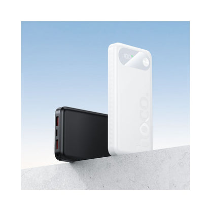 Batteria Esterna HOCO J154, 10000mAh, 22.5W, QC + PD, 1 x USB-C - 2 x USB-A, Nera