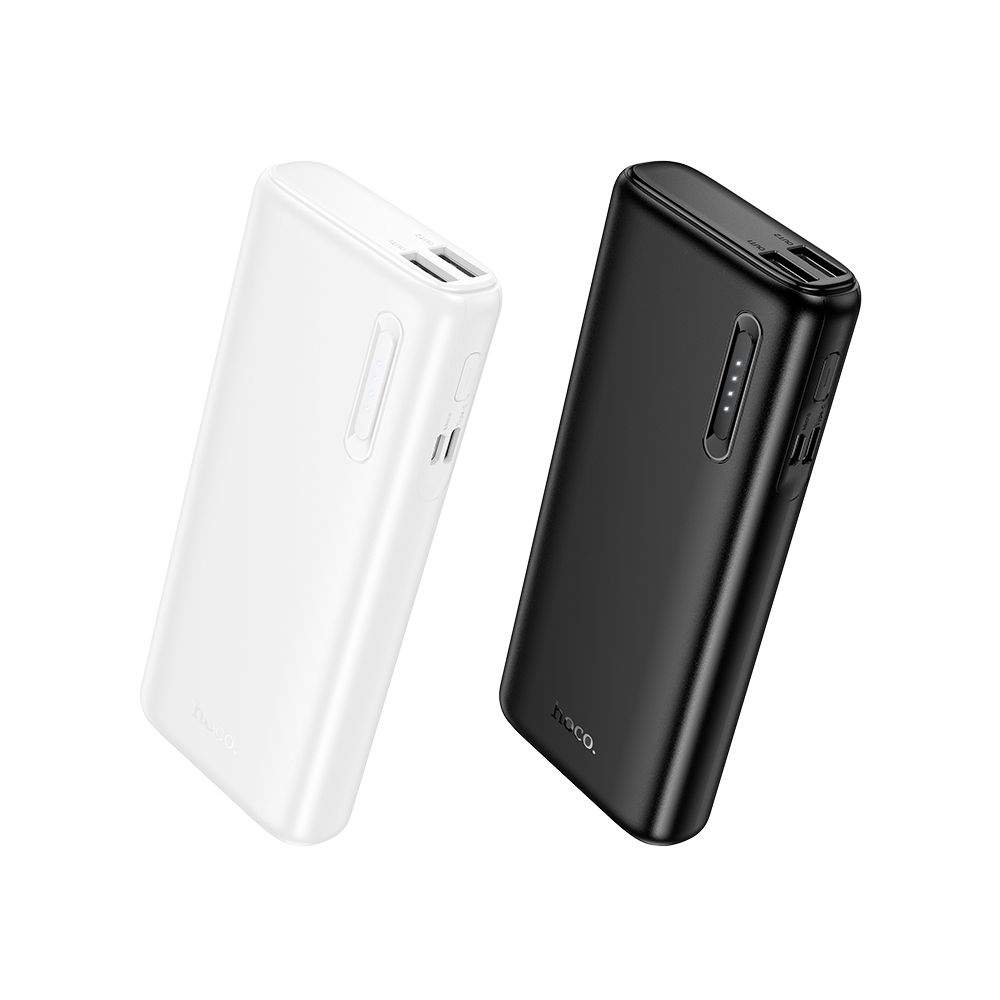 Batteria Esterna HOCO J158A, 10000mAh, 10W, 2 x USB-A, Bianca