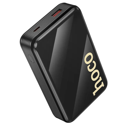 Batteria Esterna HOCO Q37A, 20000mAh, 22.5W, QC + PD, 1 x Lightning - 1 x USB-A - 2 x USB-C, Nera