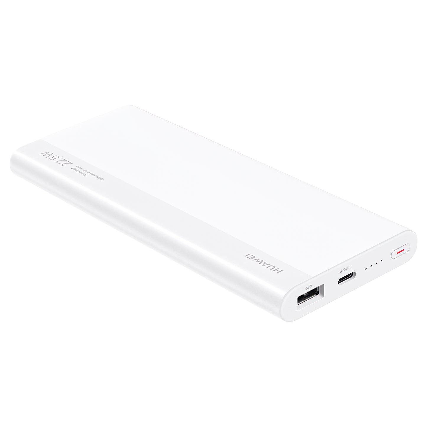 Batteria esterna Huawei SuperCharge, 10000mAh, 22,5W, QC + PD, 1 x USB-A - 1 x USB-C, bianco 55034445