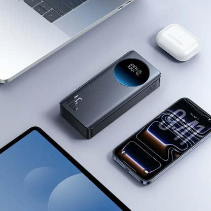 Batteria Esterna Joyroom JR-PBF02 Pro, 20000mAh, 45W, QC + PD, 2 x USB-A - 2 x USB-C, Nera