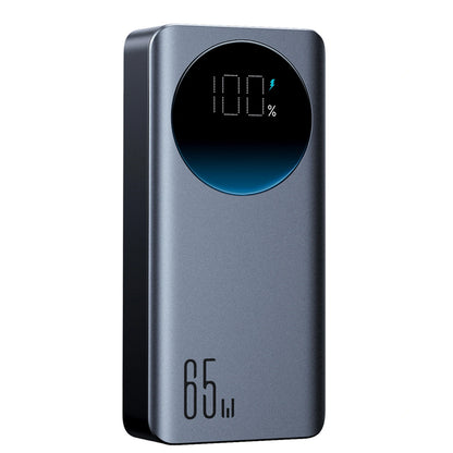 Joyroom JR-PBF05 Pro External Battery, 30000mAh, 65W, QC + PD, 1 x USB-A - 2 x USB-C, Black