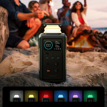 Batteria Esterna Joyroom JR-PBF10, 75000mAh, 100W, QC + PD, 3 x USB-A - 3 x USB-C, Verde