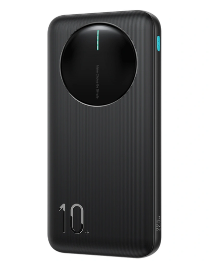 Batteria Esterna Joyroom JR-PBF12 Pro, 10000mAh, 22.5W, QC + PD, 1 x USB-C - 2 x USB-A, Nera