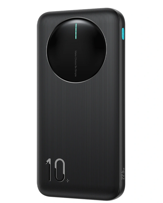Batteria Esterna Joyroom JR-PBF12 Pro, 10000mAh, 22.5W, QC + PD, 1 x USB-C - 2 x USB-A, Nera