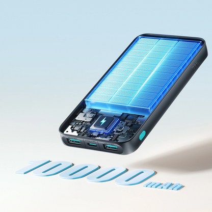 Batteria Esterna Joyroom JR-PBF12 Pro, 10000mAh, 22.5W, QC + PD, 1 x USB-C - 2 x USB-A, Nera