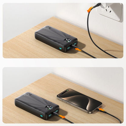 Joyroom JR-PBF16 Batteria esterna, 20000mAh, 22,5W, QC + PD, 1 x USB-C - 2 x USB-A, nero 